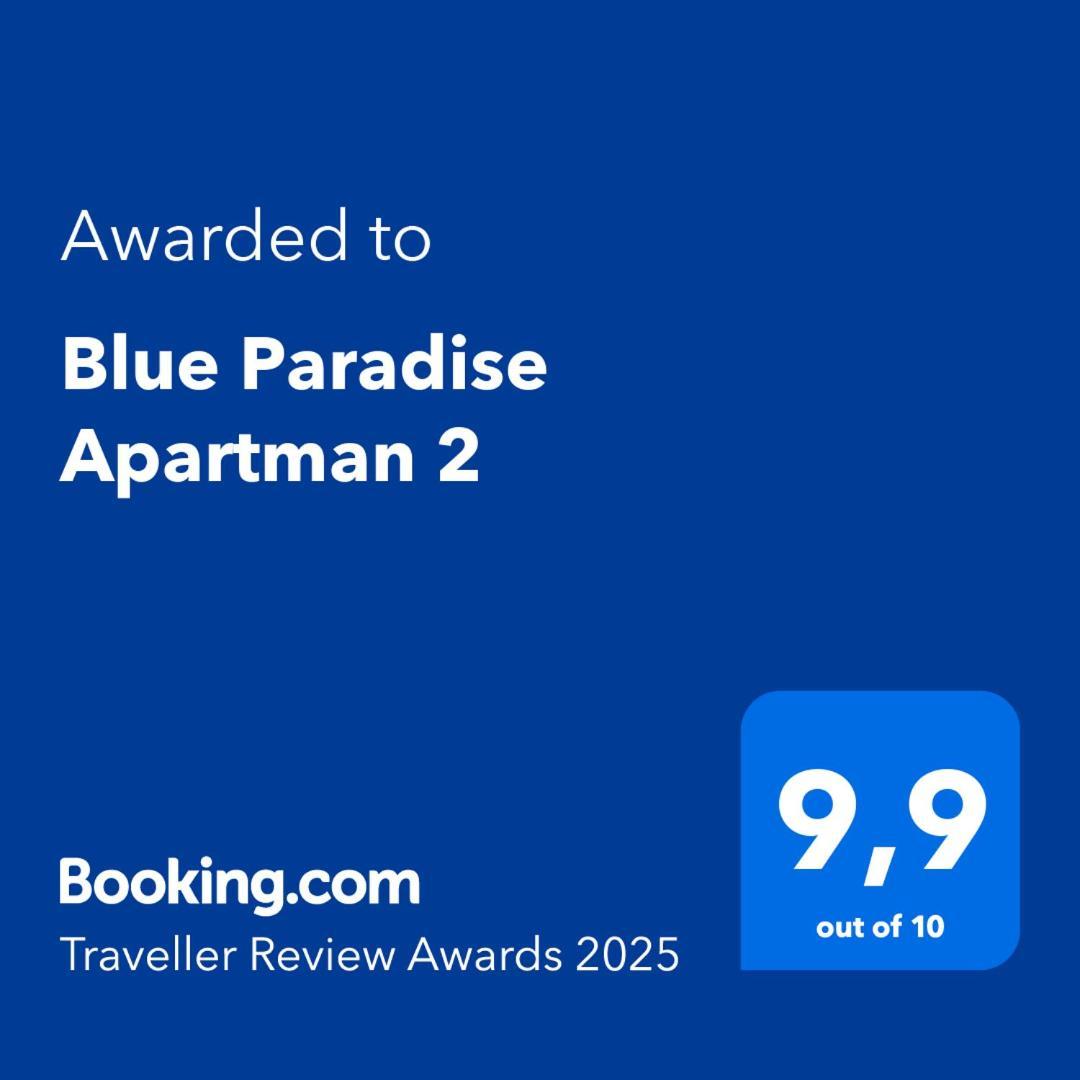 Blue Paradise Apartman 2 Sevid Esterno foto